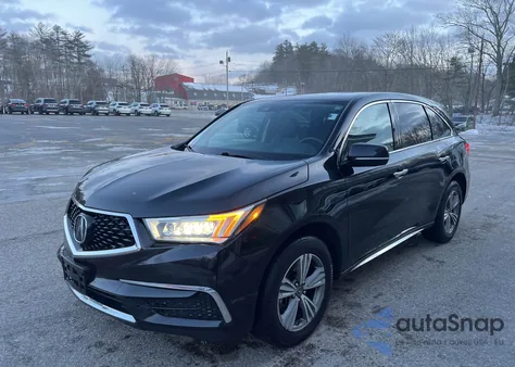 2020 Acura Mdx Standard z USA, uszkodzony, nr VIN 5J8YD4H35LL005647